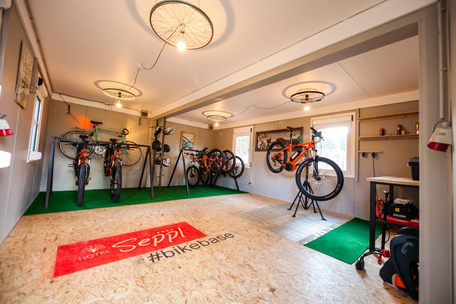 Mountainbike Hotel Seppl Bike Werkstatt 5